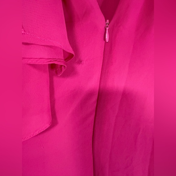 Vince Camuto Hot Pink Halter Jumpsuit size XL new with tag - Picture 5 of 10